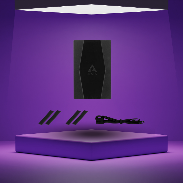 Arctic Case Fan Hub 10 Port 3-Pin & 4-Pin PWM Fan Hub with SATA Power