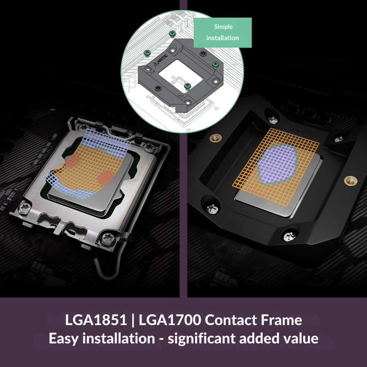 ARCTIC Freezer 8A CO Compact AMD Heatsink & Fan for Continuous Operation AM5/AM4